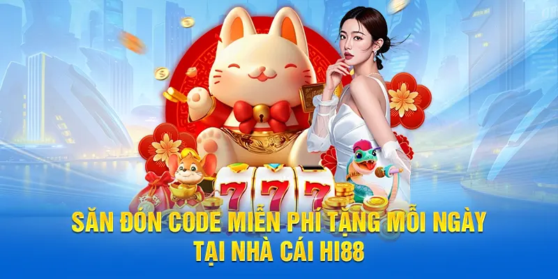 Săn Đón Code Miễn Phí Tặng Mỗi Ngày Tại Nhà Cái Hi88